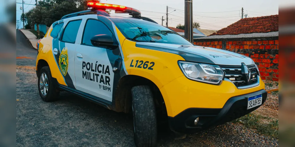 O suspeito foi medicado e posteriormente apresentado à autoridade policial