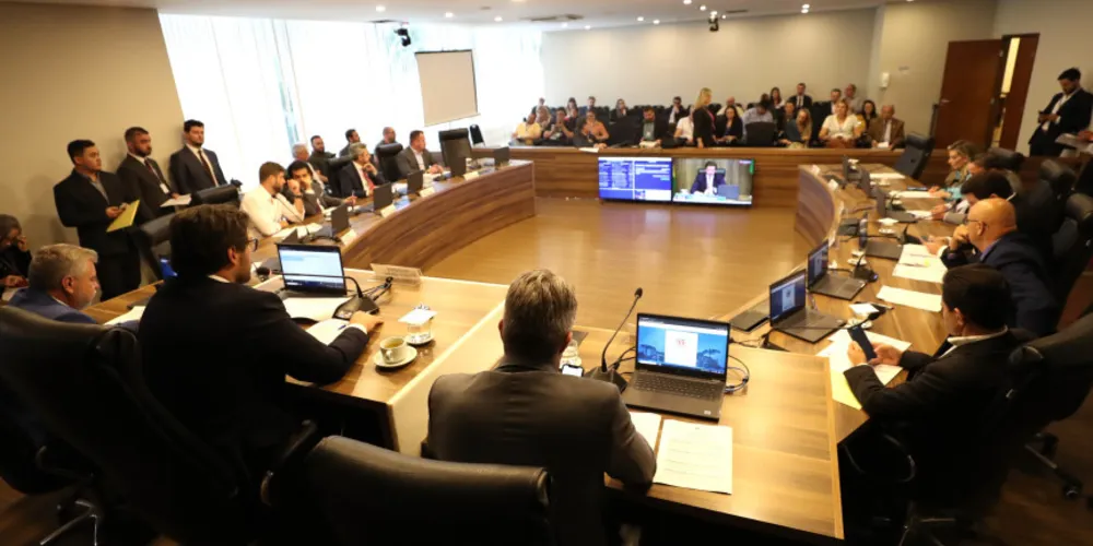 Reunião ocorreu no início da tarde desta terça-feira (18), no Auditório Legislativo
