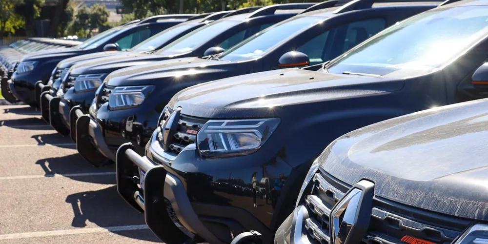 São 15 viaturas caracterizadas e 55 descaracterizadas