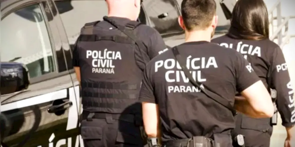 Agentes de segurança realizaram a prisão do suspeito