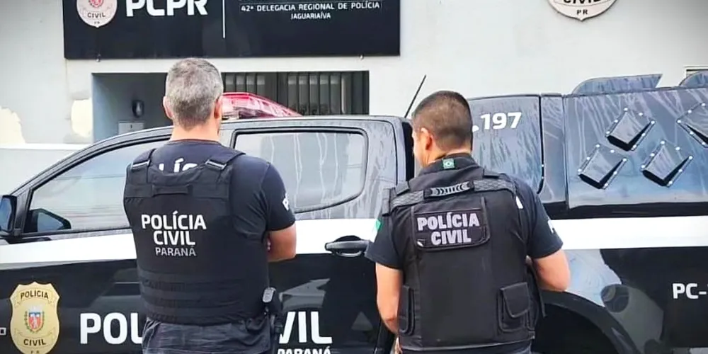 Agentes realizaram a prisão nesta segunda-feira (10)
