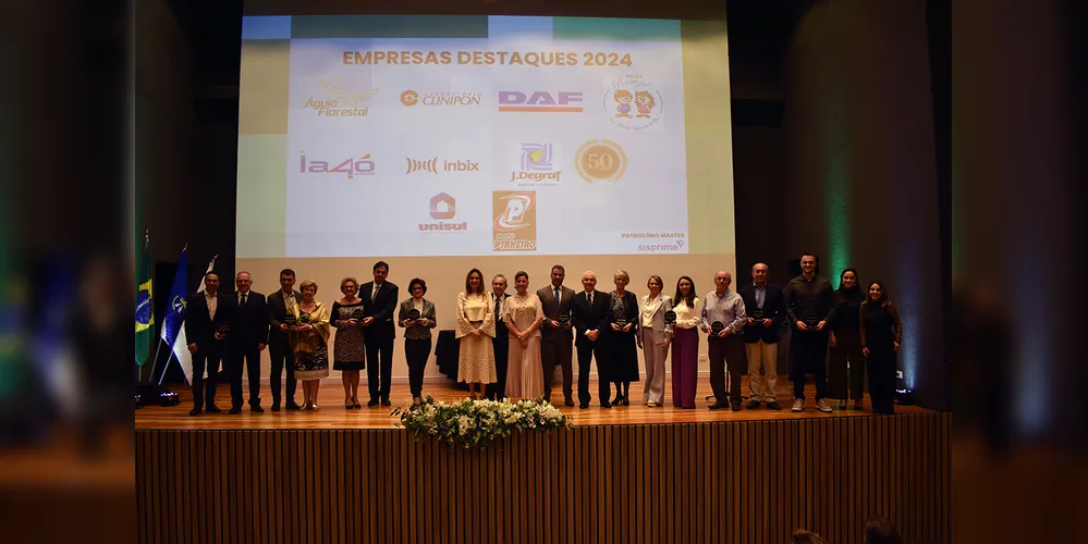 A Associação Comercial, Industrial e Empresarial de Ponta Grossa (ACIPG) teve uma noite de celebração.