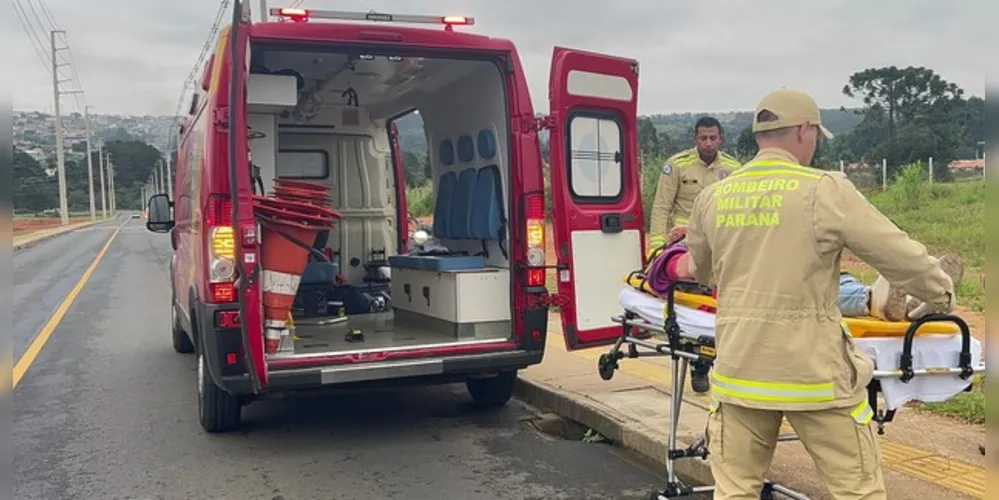 Equipe do Corpo de Bombeiros foi acionada para a ocorrência