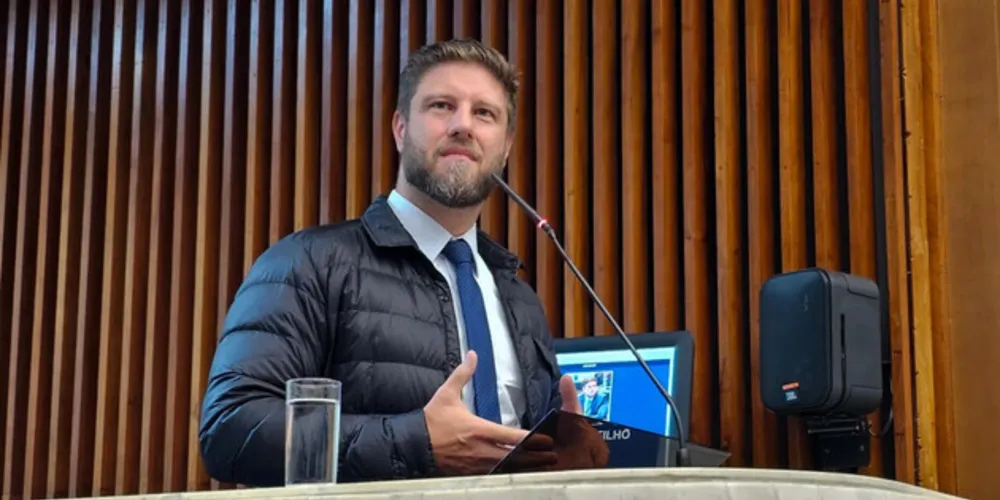 Requião Filho é o líder da oposição na Assembleia Legislativa do Paraná