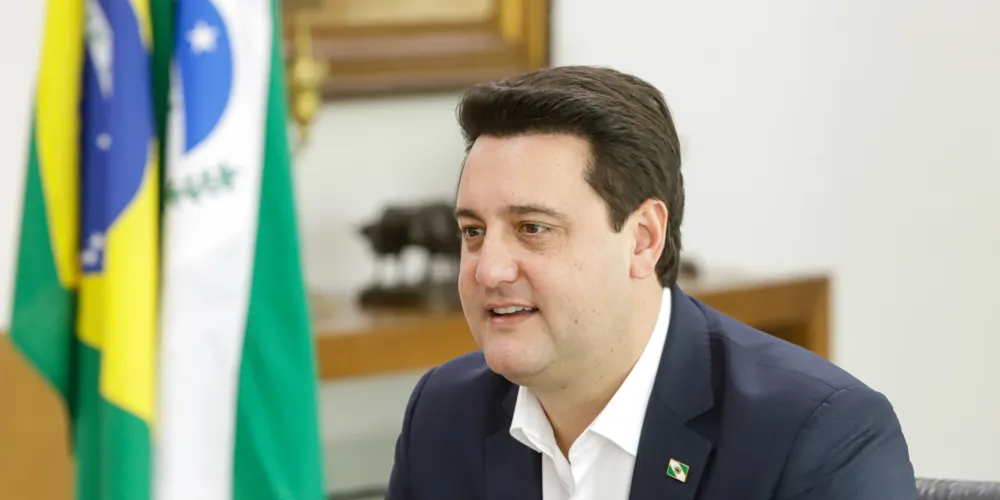Ratinho Junior, governador do Estado do Paraná