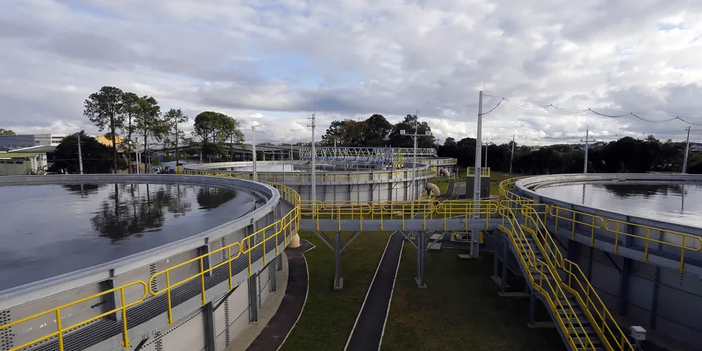 Estação de Tratamento de Esgoto Belém, em Curitiba