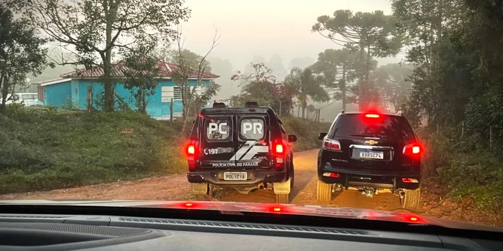 Prisão aconteceu na última quarta-feira (12), nos Campos Gerais