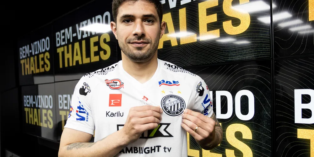 Desde 2022 Thales estava no Avaí, onde atuou por mais de 60 jogos