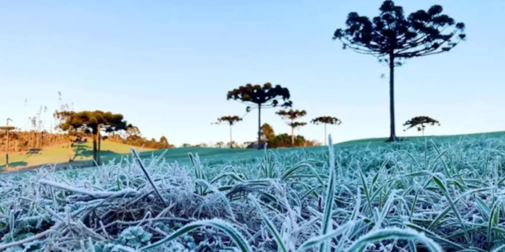 Temperaturas devem cair no Paraná, nos próximos dias