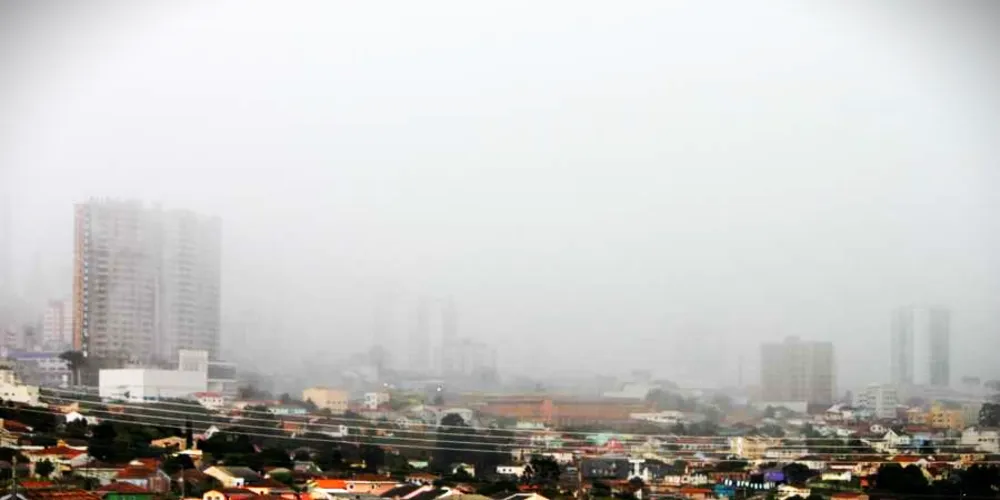 Chuva pode chegar a 50 mm/dia, além de ventos de até 60 km/h
