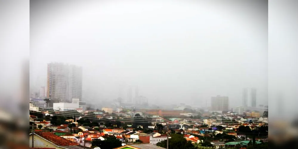 Chuva pode chegar a 50 mm/dia, além de ventos de até 60 km/h