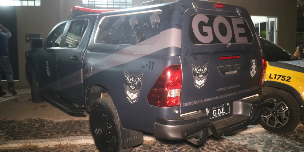 'Equipe GOE', da Guarda Civil Municipal, esteve na ocorrência