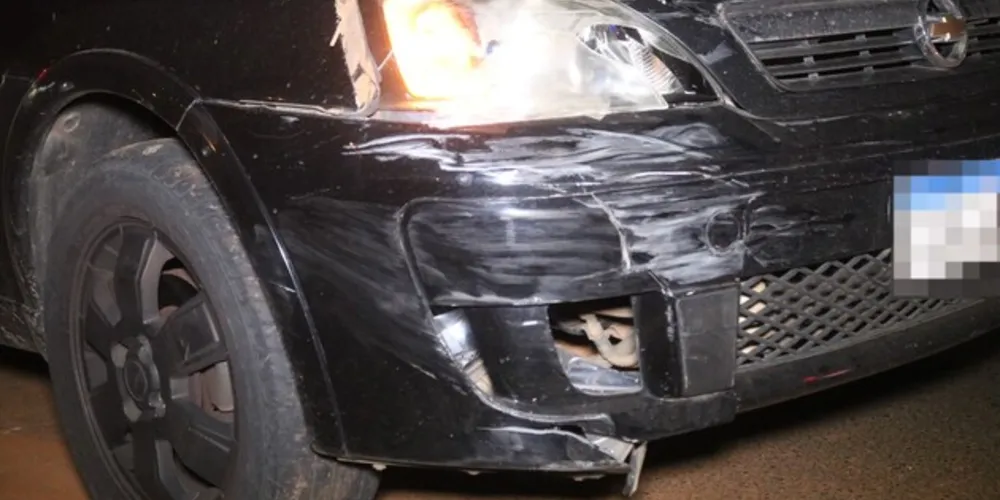 O acidente ocorreu na rotatória da Siqueira Campos