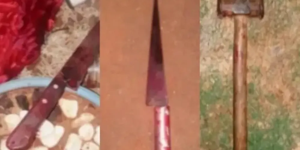 O marido está sob escolta policial para garantir a segurança de todos os envolvidos