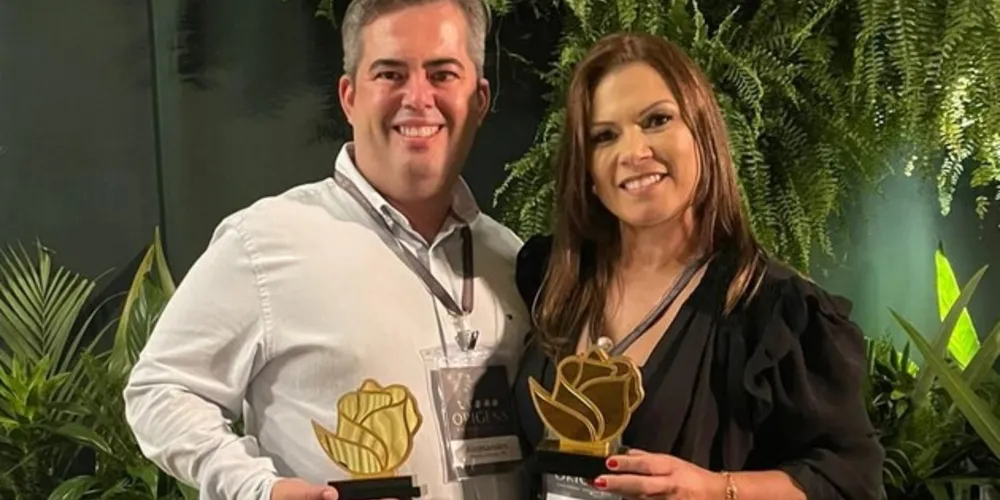 Claudia Rodrigues Donha e Alessandro Donha representam a marca na cidade