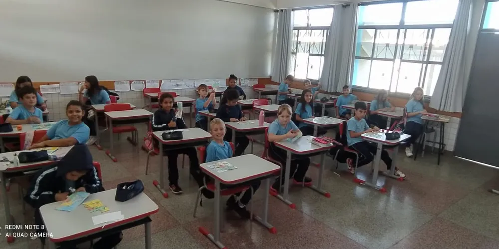 A turma se empolgou com o tema e tornou as dinâmicas em sala em valiosas oportunidades de compreensão do conteúdo