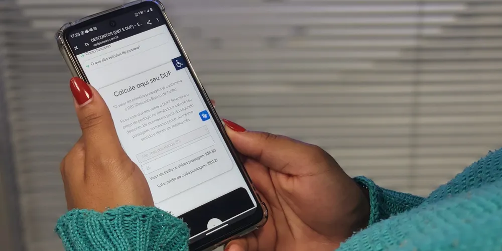 O DUF está disponível a veículos de passeio que utilizam AVI/TAG