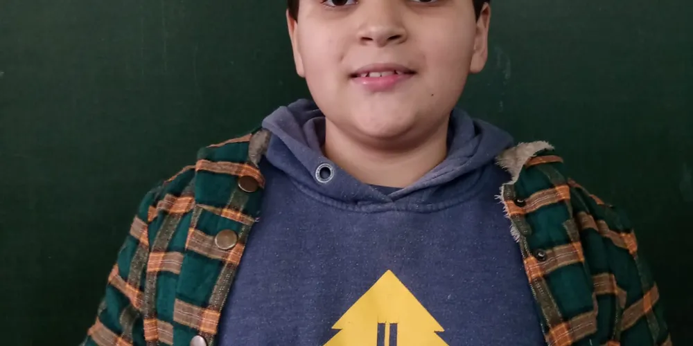 Como proposta principal, os alunos realizaram autorretratos, contando sobre seus sonhos