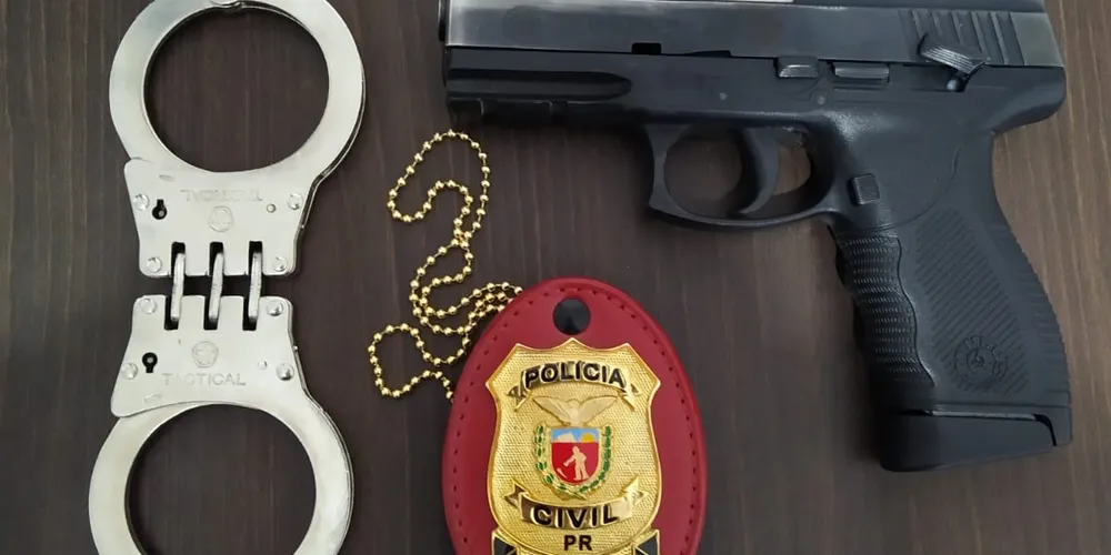 O suspeito foi preso em flagrante ainda no interior da agência bancária