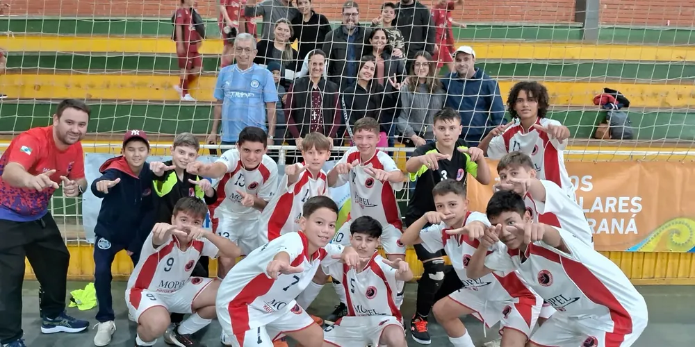 Na fase Regional a equipe teve 100% de aproveitamento