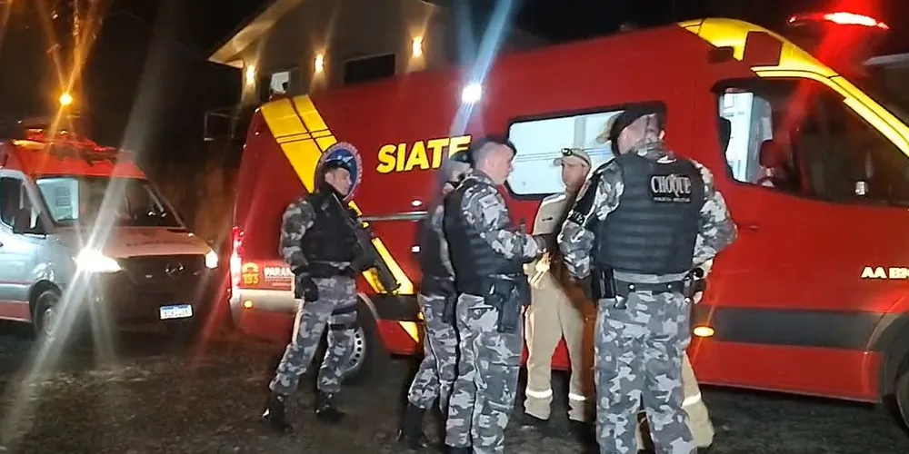 Siate, Samu e PM atenderam a ocorrência, na Vila Brasília