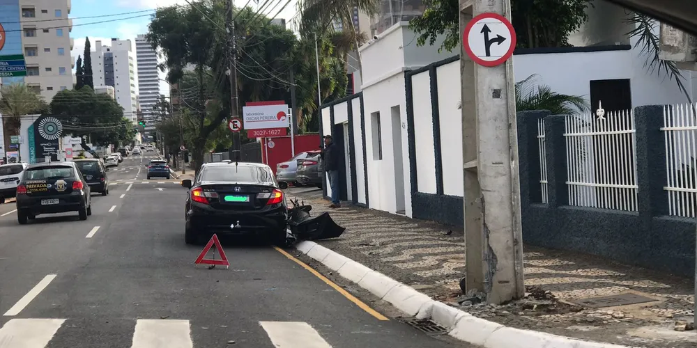 Socorristas do Siate estiveram presentes no local