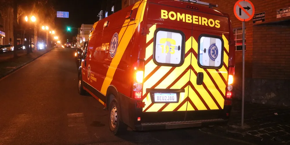 O motociclista assinou recusa de encaminhamento hospitalar