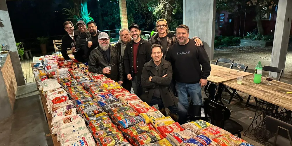 O festival arrecadou mais 752 quilos de alimentos