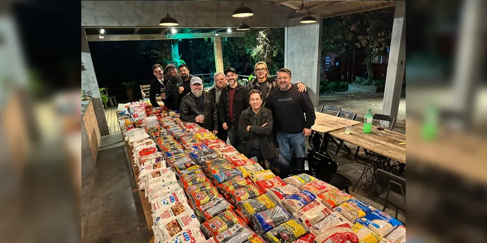 O festival arrecadou mais 752 quilos de alimentos