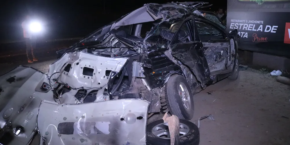 Homem que morreu no acidente estava em um Kia Cerato