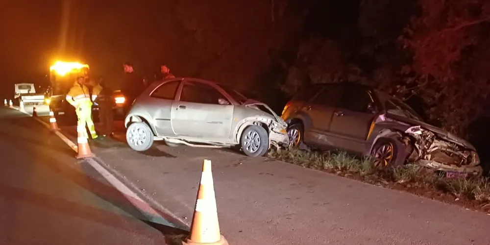 Acidente aconteceu na noite dessa terça-feira
