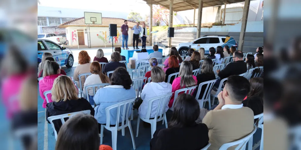 Durante a cerimônia de entrega, o prefeito Jorge Derbli ressaltou a importância dos novos veículos e equipamentos