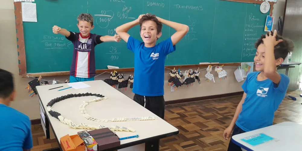 As atividades foram uma oportunidade de abordar diversos temas e assuntos de forma leve e interessante