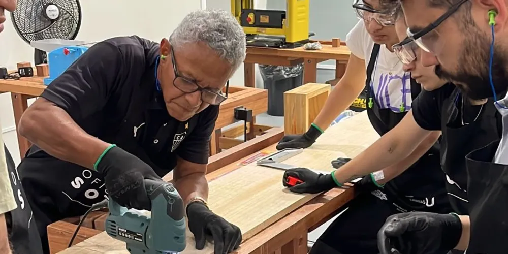 Serão 100 vagas para o curso de design em madeira