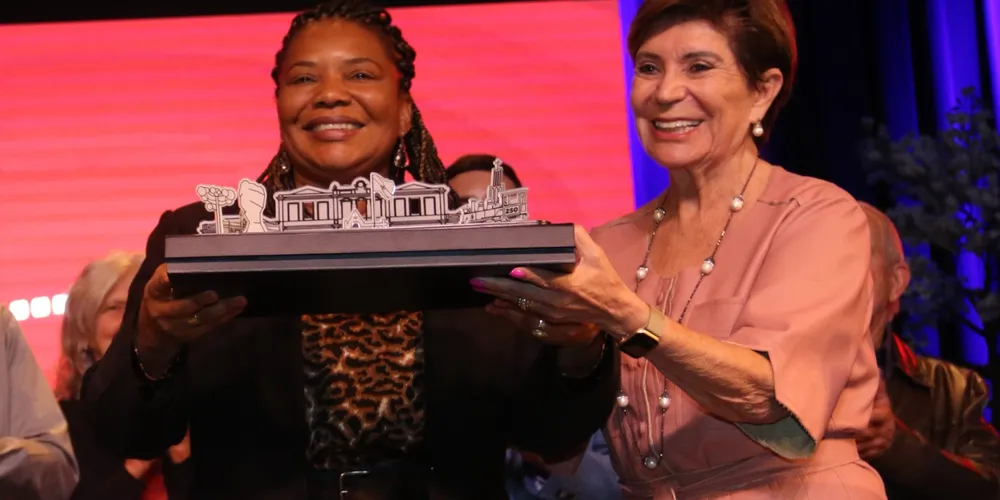 Ministra Margareth Menezes esteve presente no Encontro em Ponta Grossa no período da manhã