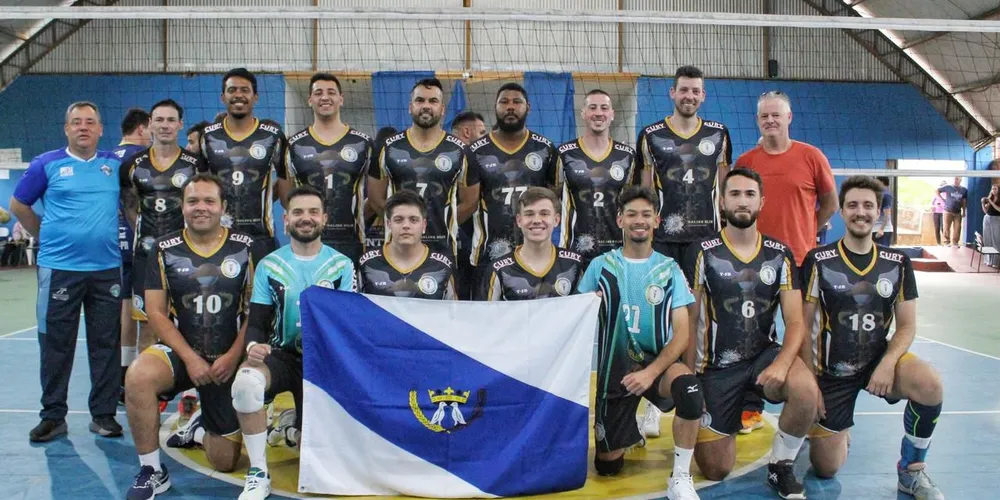 A equipe de voleibol masculino venceu as duas partidas do final de semana