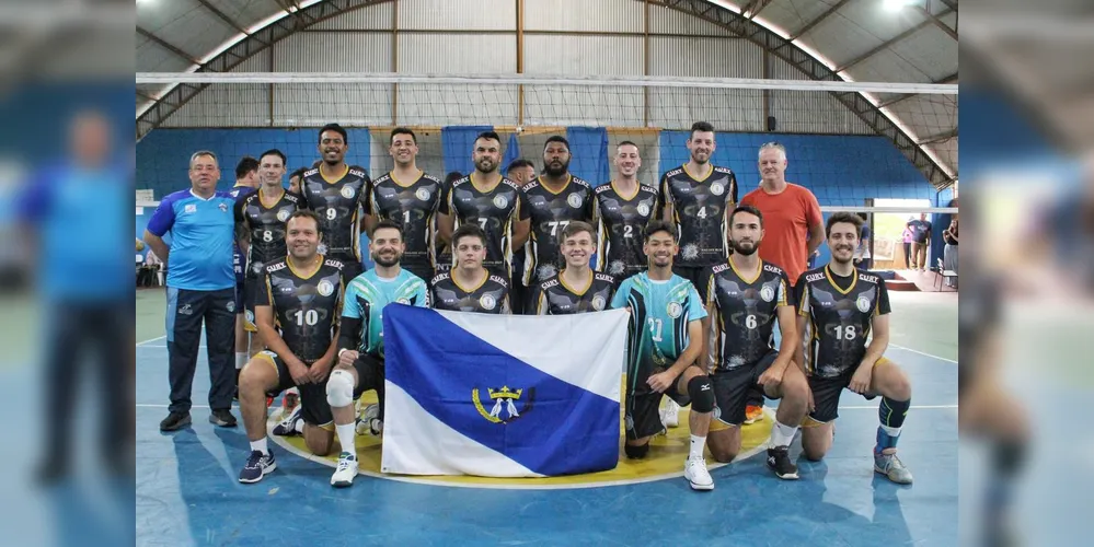 A equipe de voleibol masculino venceu as duas partidas do final de semana