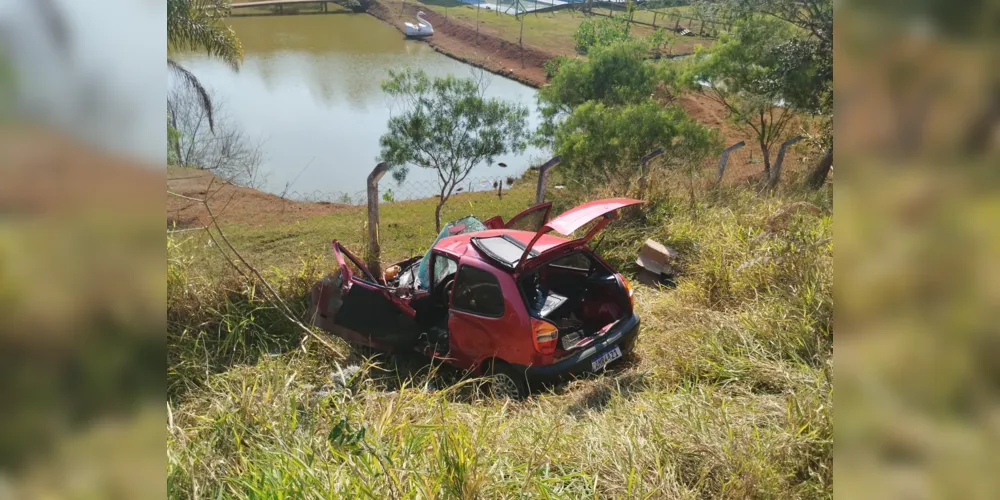 Ao todo, quatro pessoas estavam nos veículos envolvidos