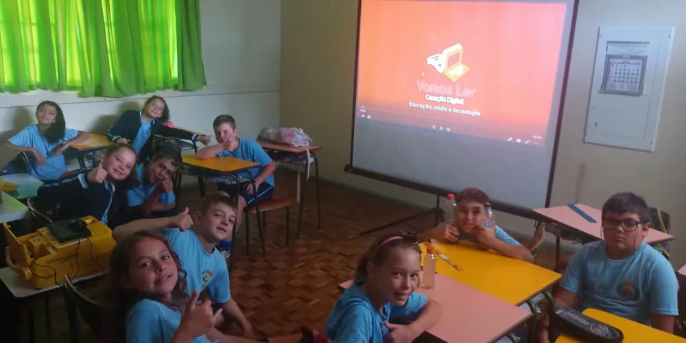 A videoaula do Vamos Ler sobre as bactérias foi uma importante base para o trabalho das turmas