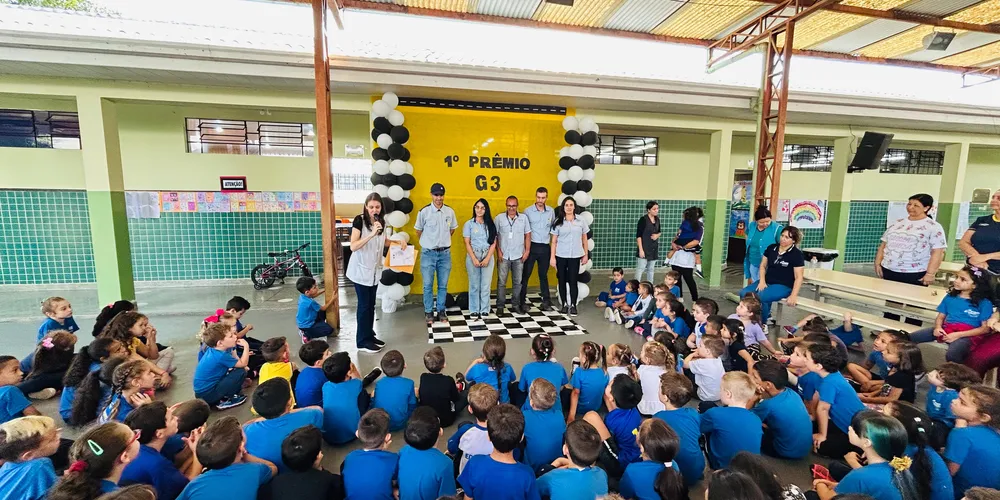 As atividades na Escola de Trânsito envolveram palestras, percursos temáticos e passeios de quadriciclos