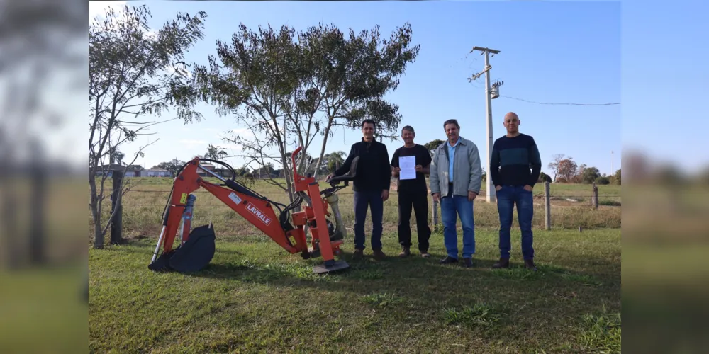 O equipamento foi adquirido pela Secretaria de Desenvolvimento Rural