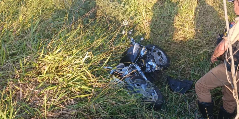 Acidente aconteceu no município de Carambeí, na tarde de ontem