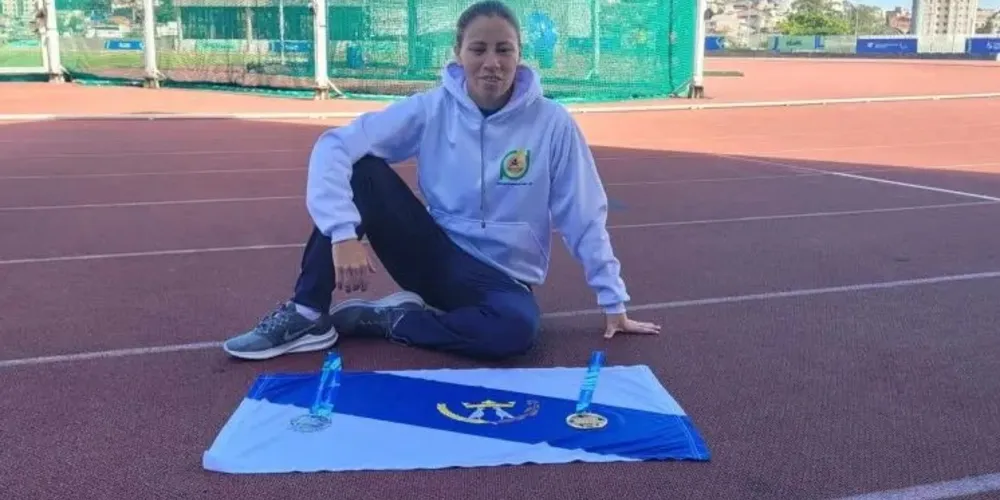 A paratleta Pamela Aires é uma das contempladas