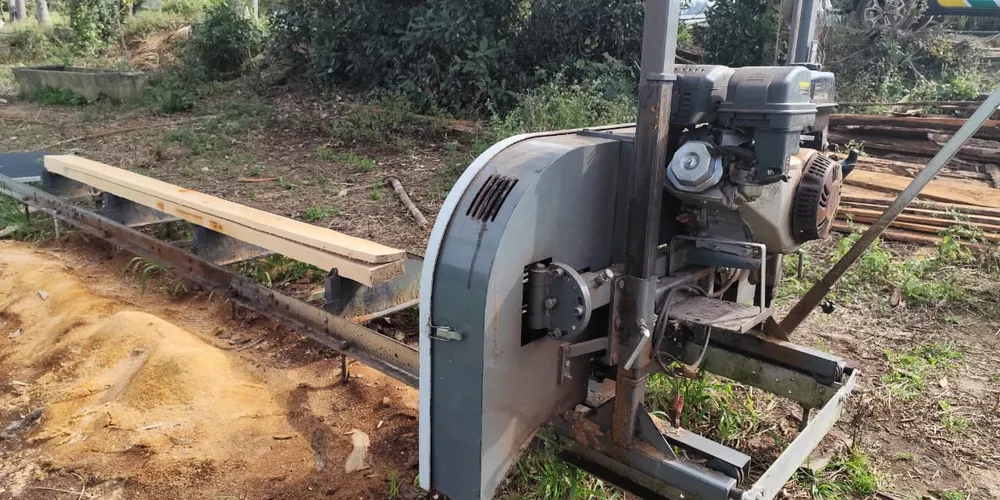 A apreensão ocorreu em uma propriedade rural na localidade de Água Clara, município de Palmeira