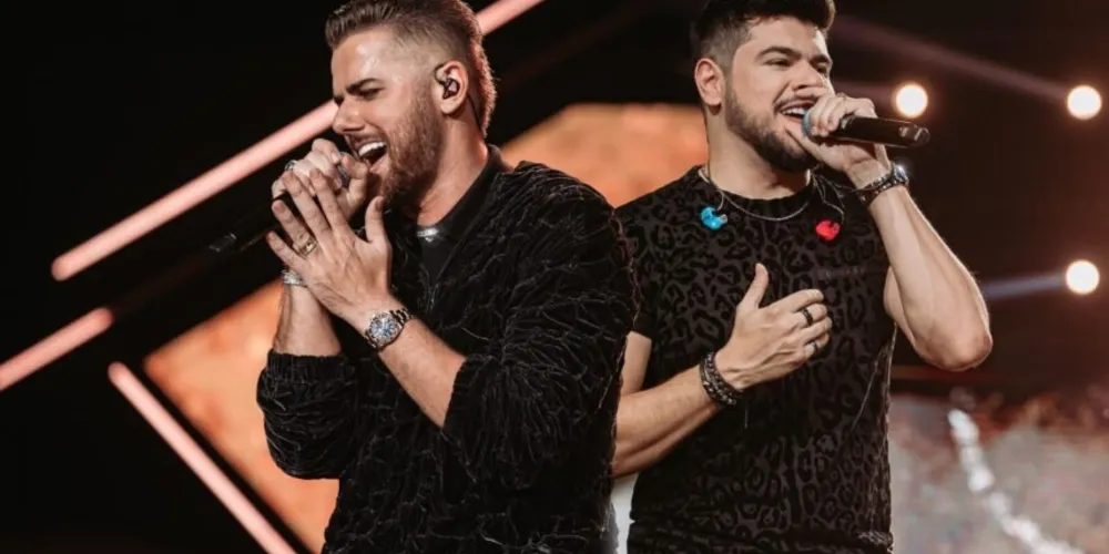 A dupla sertaneja Zé Neto e Cristiano vem a Ponta Grossa.