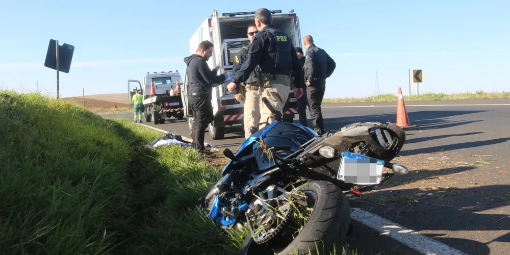 O homem morreu no local do acidente