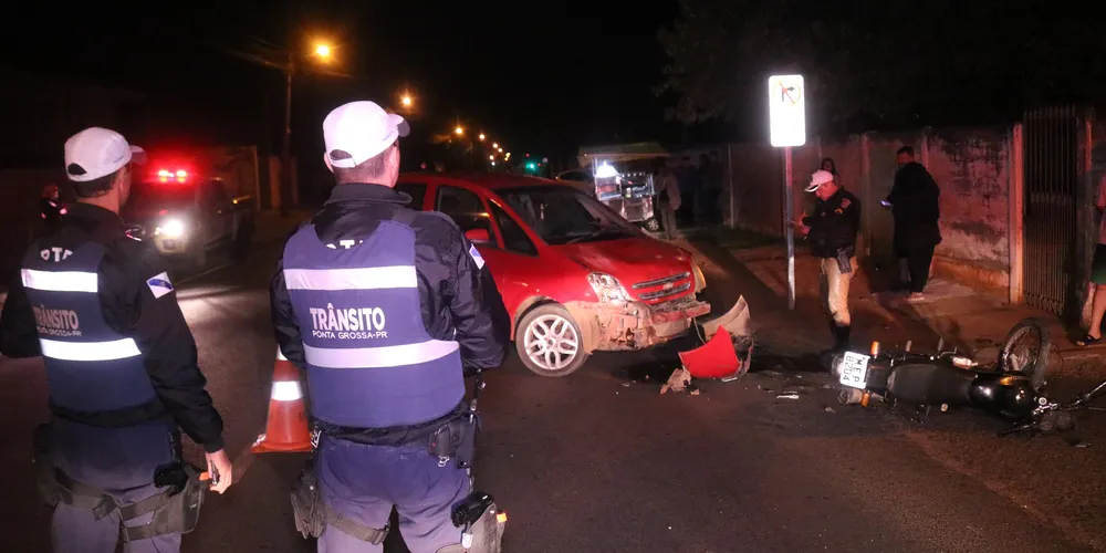 Acidente aconteceu na madrugada desta quinta-feira (06)