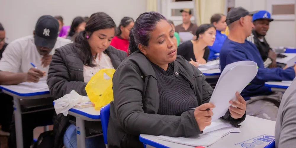 As aulas são ministradas toda sexta-feira