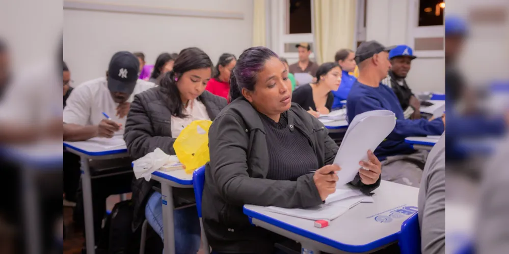 As aulas são ministradas toda sexta-feira