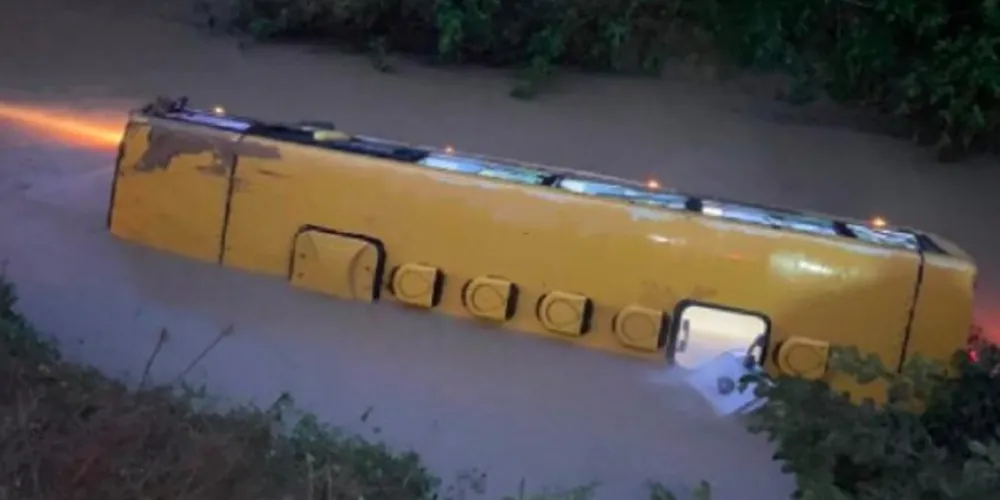 O caso foi registrado na Estrada Municipal Ribeirão Areias